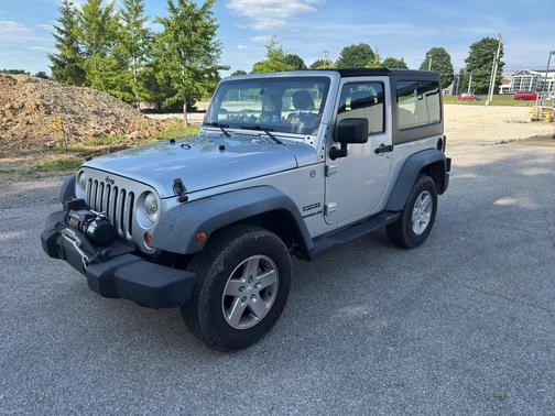 Bright Silver Clearcoat Metallic 2012 Jeep Wrangler Sport