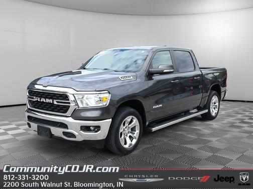 Granite Crystal Clearcoat Metallic 2022 RAM 1500 Big Horn