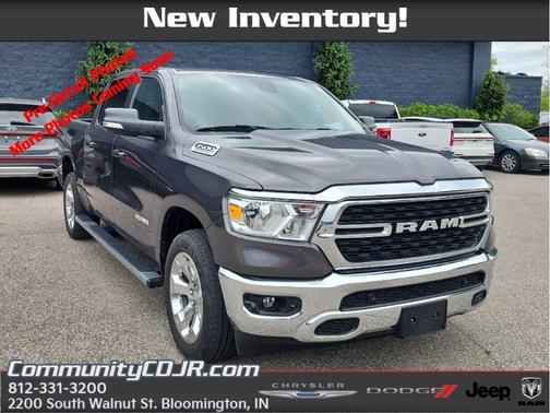 Granite Crystal Clearcoat Metallic 2022 RAM 1500 Big Horn