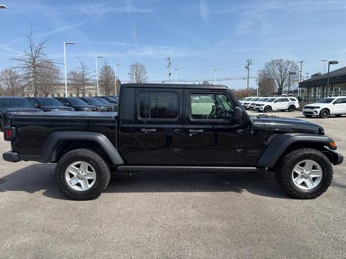 Black Clearcoat 2020 Jeep Gladiator Sport