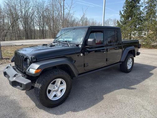Black Clearcoat 2020 Jeep Gladiator Sport