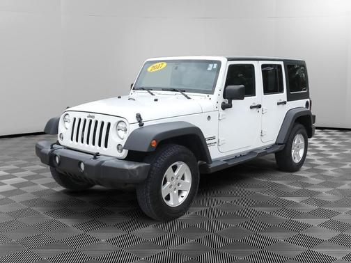 Bright White Clearcoat 2017 Jeep Wrangler Unlimited Sport