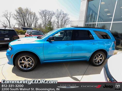 Blue 2026 Dodge Durango GT Plus HEMI V8