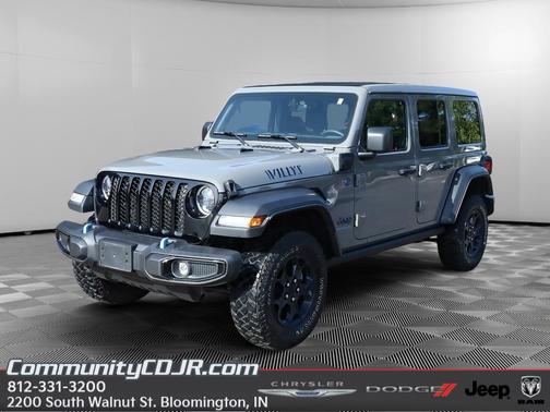 Sting Gray Clearcoat 2023 Jeep Wrangler 4xe Base