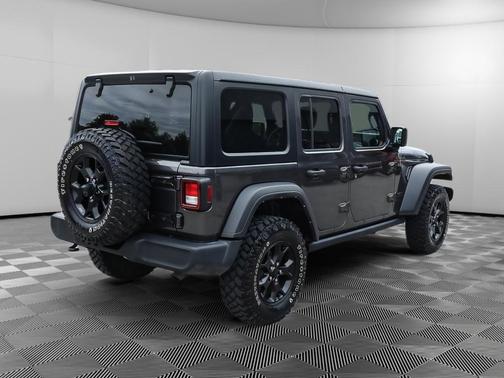 Granite Crystal Clearcoat Metallic 2022 Jeep Wrangler Unlimited Sport