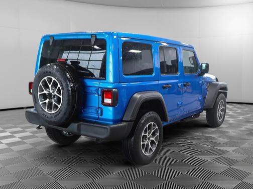 Hydro Blue Pearlcoat 2026 Jeep Wrangler Sport