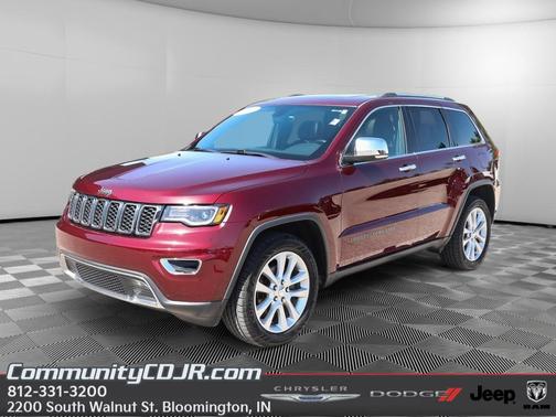 Velvet Red Pearlcoat 2017 Jeep Grand Cherokee Limited