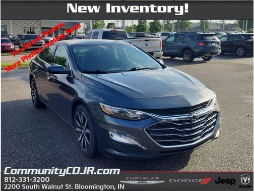 Shadow Gray Metallic 2021 Chevrolet Malibu LT