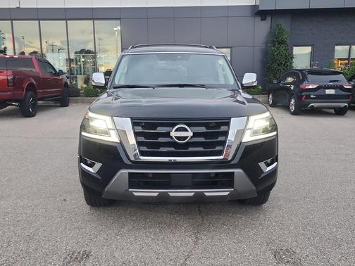 Black 2021 Nissan Armada Platinum
