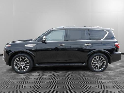 Black 2021 Nissan Armada Platinum