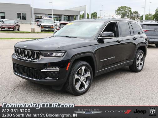 Diamond Black 2023 Jeep Grand Cherokee 4xe Base