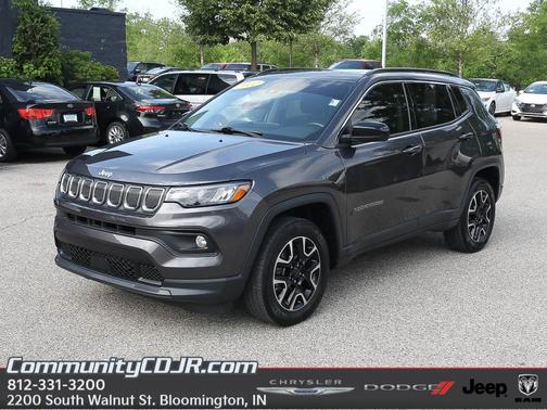 Granite Crystal Clearcoat Metallic 2022 Jeep Compass Latitude
