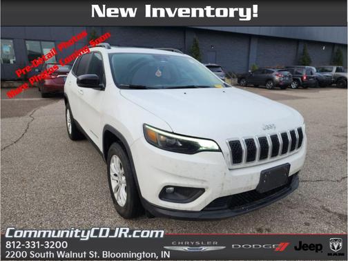 Bright White Clearcoat 2022 Jeep Cherokee Latitude Lux