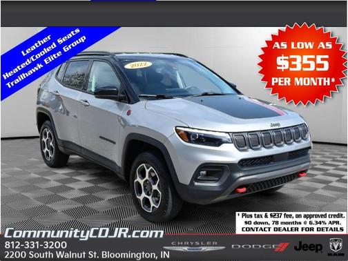 Billet Silver Metallic Clearcoat 2022 Jeep Compass Trailhawk