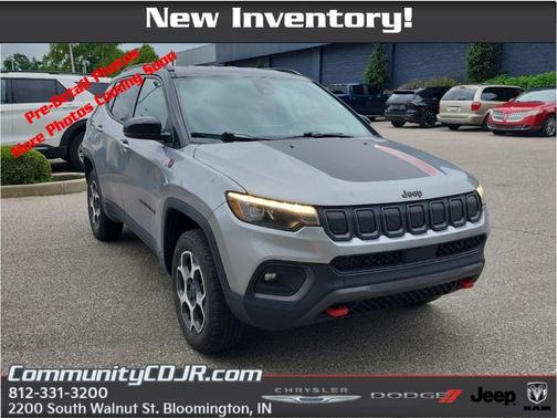 Billet Silver Metallic Clearcoat 2022 Jeep Compass Trailhawk