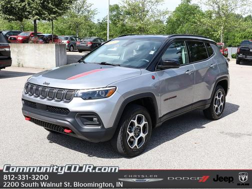Billet Silver Metallic Clearcoat 2022 Jeep Compass Trailhawk