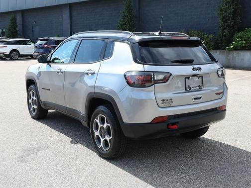 Billet Silver Metallic Clearcoat 2022 Jeep Compass Trailhawk
