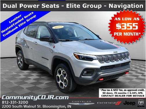 Billet Silver Metallic Clearcoat 2022 Jeep Compass Trailhawk