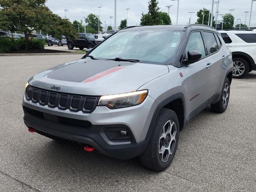 Billet Silver Metallic Clearcoat 2022 Jeep Compass Trailhawk
