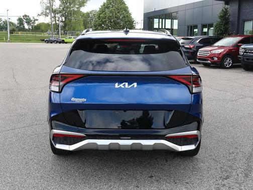 Sapphire Blue 2025 Kia Sportage SX-Prestige