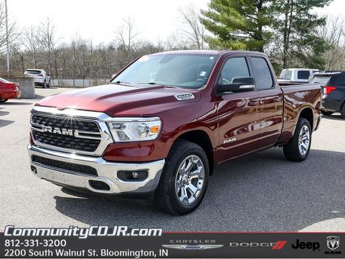 Delmonico Red Pearlcoat 2022 RAM 1500 Big Horn