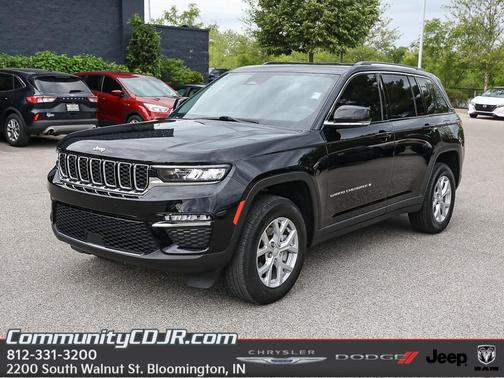 Diamond Black 2023 Jeep Grand Cherokee Limited