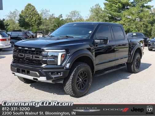 Agate Black Metallic 2024 Ford F-150 Raptor