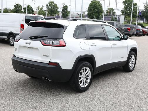 Bright White Clearcoat 2022 Jeep Cherokee Latitude Lux