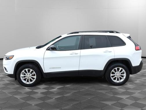 Bright White Clearcoat 2022 Jeep Cherokee Latitude Lux