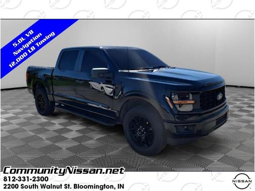 Agate Black Metallic 2024 Ford F-150 STX