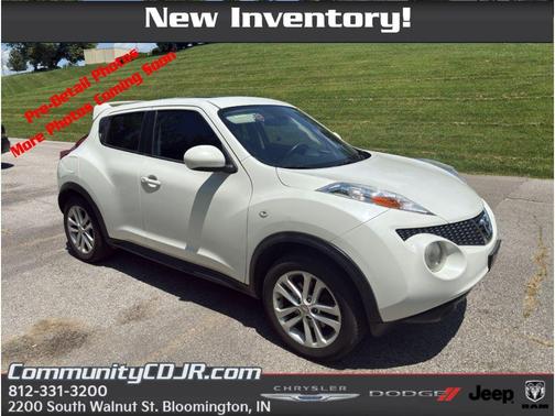 Pearl White 2014 Nissan Juke SL