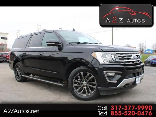 Agate Black Metallic 2019 Ford Expedition Max Limited