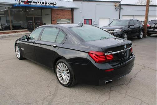 Black 2015 BMW 750 Li xDrive