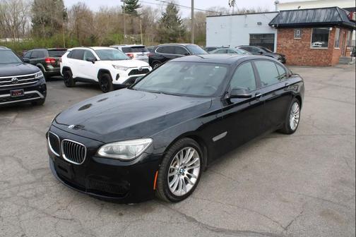 Black 2015 BMW 750 Li xDrive