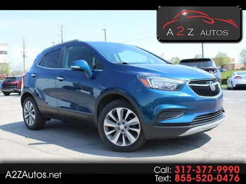 Deep Azure Metallic 2019 Buick Encore Preferred