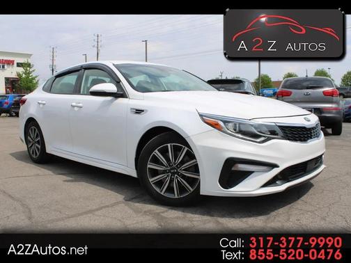 Snow White Pearl 2019 Kia Optima EX