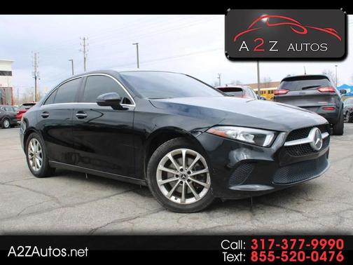 Black 2019 Mercedes-Benz A-Class 4MATIC Sedan