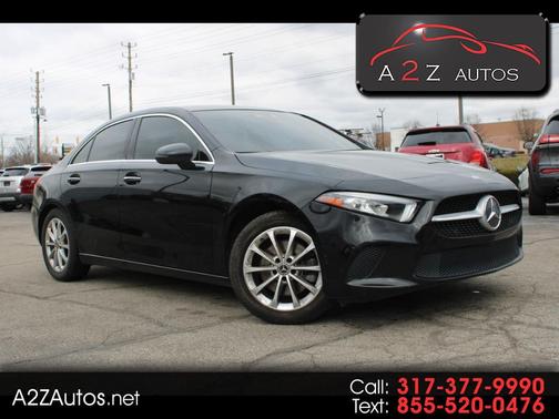 Black 2019 Mercedes-Benz A-Class 4MATIC Sedan