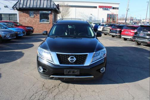 Magnetic Black 2015 Nissan Pathfinder Platinum