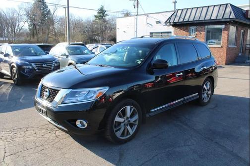 Magnetic Black 2015 Nissan Pathfinder Platinum