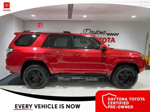 Barcelona Red Metallic 2021 Toyota 4Runner SR5 Premium