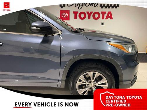 Shoreline Blue Pearl 2015 Toyota Highlander XLE