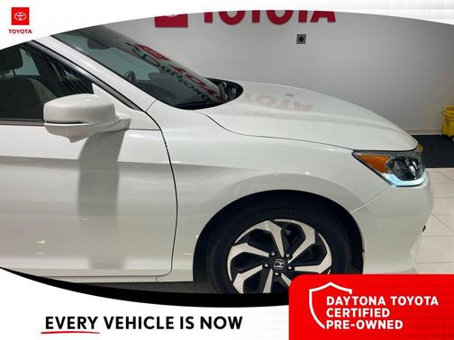 White Orchid Pearl 2017 Honda Accord EX-L w/Navigation & Honda Sensing