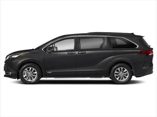 Midnight Black Metallic 2025 Toyota Sienna XLE