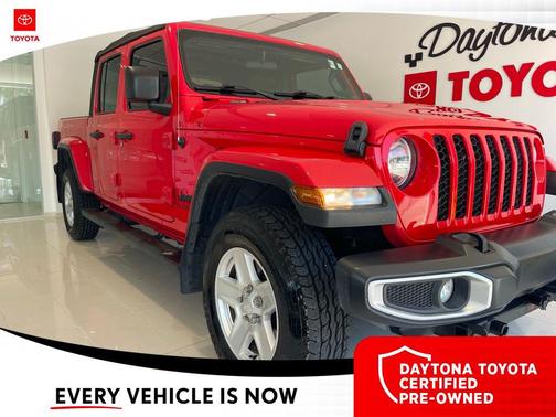 Firecracker Red Clearcoat 2021 Jeep Gladiator Sport S