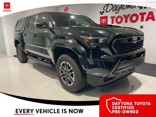 Black 2024 Toyota Tacoma TRD Sport