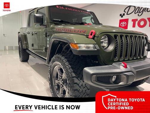 Sarge Green Clearcoat 2022 Jeep Gladiator Rubicon