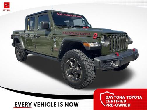 Sarge Green Clearcoat 2022 Jeep Gladiator Rubicon