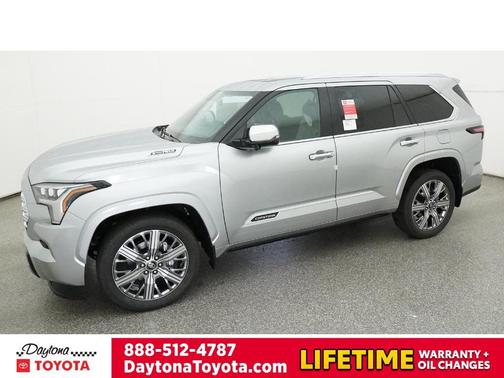 Celestial Silver Metallic 2026 Toyota Sequoia Capstone