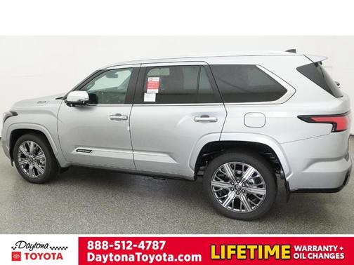 Celestial Silver Metallic 2026 Toyota Sequoia Capstone